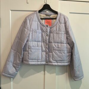 Lavender Quilted Puffer Jacket
